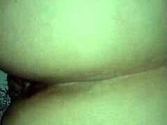 Amateur couple fucks hard in homemade clip