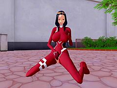 Robin Cosplay Stuns in 3D Hentai