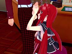 3D Hentai Stars Rias and Akeno