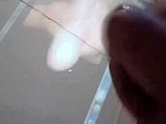 Solo Guy Strokes His Hard Cock