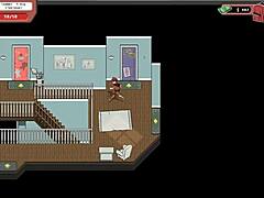 Animated game with bold action