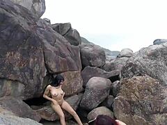 Latina teen’s tattooed body in amateur shots