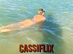 Bold Interracial Beachside Thrill