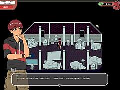 Animated game with bold action