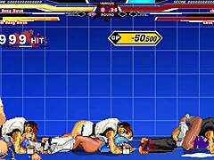 chun-li’s relentless hentai gangbang cum explosion