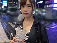 Young Japanese F-Cup Slut Fucked Doggy Style