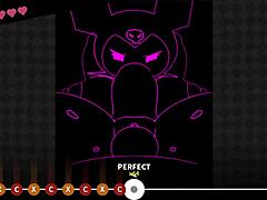 kuromi shines in beatbanger action