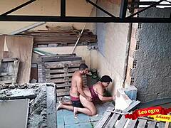 Outdoor Passion with In-Law Sparks