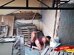 Outdoor Passion with In-Law Sparks