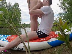 Outdoor Fun with Wife and Friend