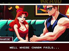 Stunning anime scene with Johnny Bravo?