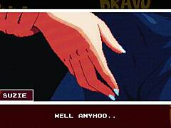 Stunning anime scene with Johnny Bravo?