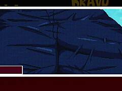 Stunning anime scene with Johnny Bravo?