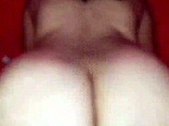 latina licks husband’s white dick before riding