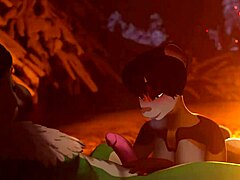 Furry 3D Steamy Oral Delights