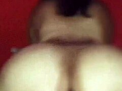 latina licks husband’s white dick before riding