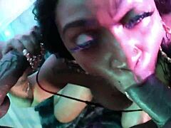 Double Dick Deepthroat Finish