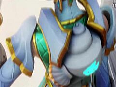 Tracer’s stunning oral in Overwatch porn