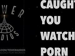 Dirty whispers for caught beauty