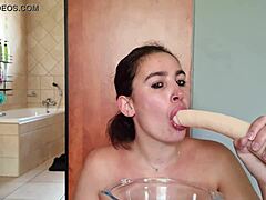 Raw Double Dildo Homemade Fun