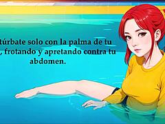 Anime Girl's Poolside Joi Temptation