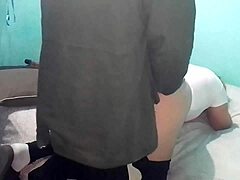 Latina Emo Couple’s Fierce Doggystyle Webcam Fuck