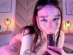 Petite Redhead Craves Creamy Delights