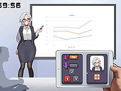 Lecture Turns Steamy with Silver-Haired Lady