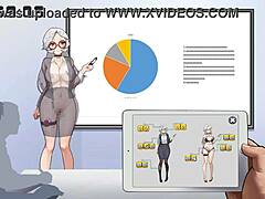 Lecture Turns Steamy with Silver-Haired Lady