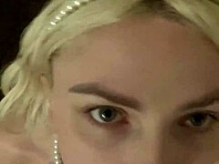 Young Blonde’s Mind-Blowing Oral Finish