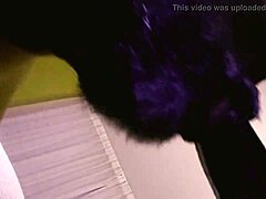 Black shemale sucks monster cock hard