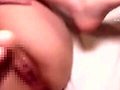 My first time trying anal beads at home