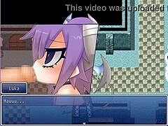 Hentai imp and milf clash unfolds