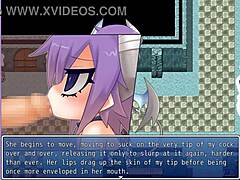 Hentai imp and milf clash unfolds