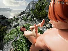 emmy's hentai beach pool excitement