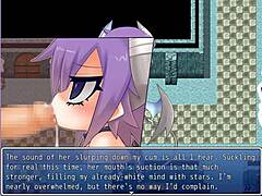 Hentai imp and milf clash unfolds