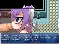 Hentai imp and milf clash unfolds