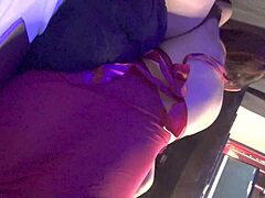 Sensual blowjob with a mouthful