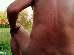 Myanmar gay’s naked outdoor solo zoom