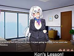 Kon's Sensual Lesson Unveiled
