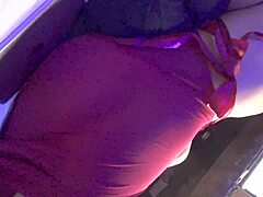 Sensual blowjob with a mouthful