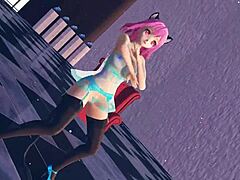anime mermaid's sultry solo