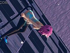 anime mermaid's sultry solo