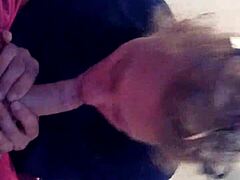 Ex girlfriend sucking cock like crazy