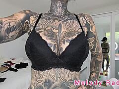 Melody Radford's Sultry Lingerie Tease