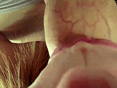 Petite amateur's close-up thrill unfolds