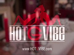 Big-Boobed Blonde's Sensual Solo Play