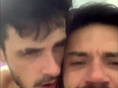 Gay passion in homemade footage