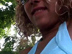 BLONDE’S PUBLIC FINGERING ECSTASY
