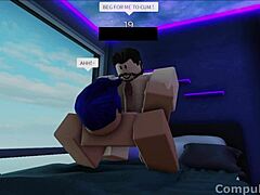 Shemale gay action in Roblox